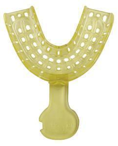 Ложка слеп. оттискная Plastic Tray LL (1шт) желтая низ размер L (Seil Global)