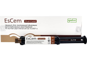 EsCem A2 цемент для постоянной фиксации коронок и мостов Spident