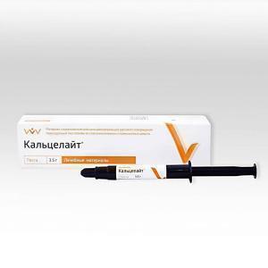 Кальцелайт кальцийсодержащий светоотвердж.подкладочный материал (паста 3,5г) ВладМиВа, Россия