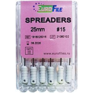 Spreader Ni-Ti 25 мм №15, 6 шт. EUROFILE