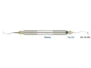 Кюрета Gracey 1/2 ручка DELUXE 9,5 мм 26-36B, HLW