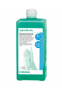 Софта-Ман Изо кожный антисептик, флакон 1 литр