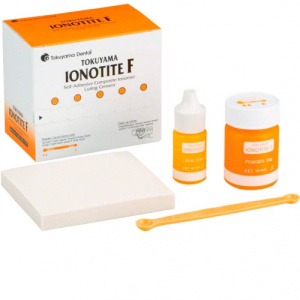 Цемент стеклоиономерный Ionotite F, 20 г + 6,4 мл, Tokuyama