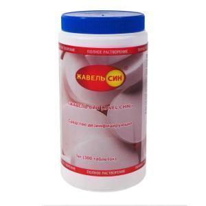 Жавель Син дезинфицирующее хлорсодержащее средство для поверхностей в виде таблеток, 300 штук