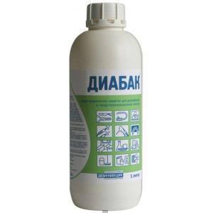 Диабак (1л) концентрат для дезинфекции поверхностей, инструмента ЧЗ ЕвроТайп