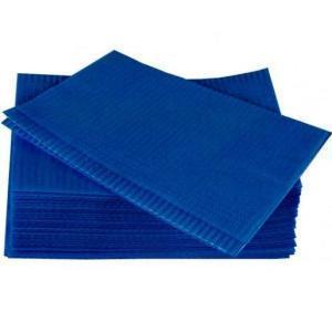 Салфетки 2х-слойные для пациента ИНТЕНСИВ ПРЕМИУМ 500шт 33х45 Синий (Кристидент)