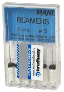 Reamers 31 мм №15, 6 шт, Mani