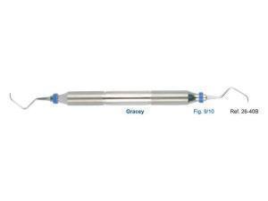 Кюрета Gracey 9/10 ручка DELUXE 10мм 26-40B