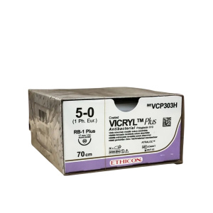 Шовный материал VICRYL Plus 70 см, 36 шт, ETHICON