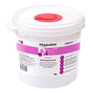 Медвайпс ведро-диспенсер