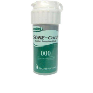 Нить ретракционная Sure Cord 254 см без пропитки №000