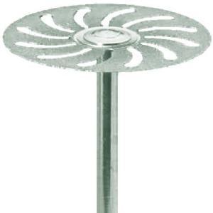 H401VF Диск металлический с алмазным напылением,  перфорированный с косыми прорезями, супер гибкий, с полным напылением, Sunshine