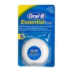 Нить Essential Floss невощеная, 50 м, Oral-B