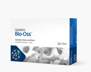 Bio-Oss Spongiosa S гранулы (размер 0.25-1 мм, 1г)