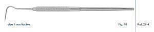 Зонд односторонний жесткий форма 18  27-4, HLW