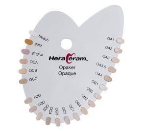 Heraceram Шкала оттенков для опаков