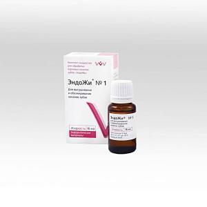 Эндо Жи №1, жидкость для обработки корневых каналов зубов  (15мл) (ВладМиВа, Россия)