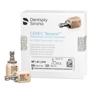 CEREC Tessera MT A2 C14 4шт/упак DeguDent 5365431515
