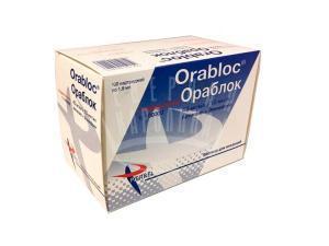 Ораблок с адреналином 4% 1:100 (карп. 1,8 мл №100)  МДЛП 05.25 - соблюдать МРЦ