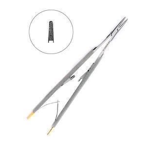 Иглодержатель хирургический прямой Castroviejio Gomel TC 16см 20-30