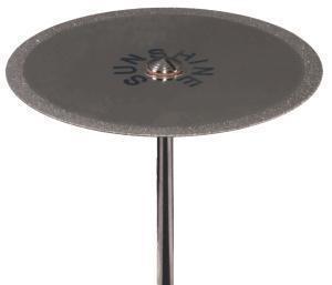 H340F Диск металлический с алмазным напылением, с режущим краем в виде канта, для сепарации гипсовых моделей, Sunshine