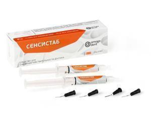 Сенсистаб гель для снижения чувствительности дентина (2шпр х 2,5мл) (Омега, Россия)