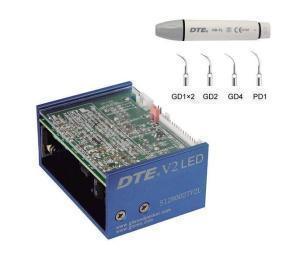Скалер ультразвуковой DTE V2 LED с подсветкой, встраиваемый, в комплекте с насадками