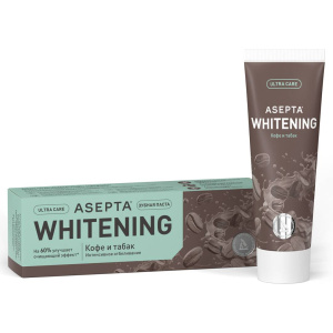 Паста зубная Асепта Кофе и табак, 75 мл, Вертекс