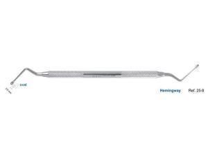 Ложка кюретажная Hemingway  изогнутая 2мм 25-8