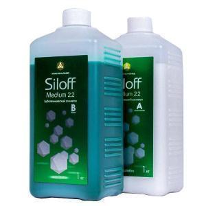 Siloff Medium 22 А-силикон дублирующий (база + активатор) 1+1кг 500832