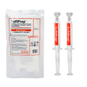 SoftPrep, 2 шприца по 6 г, Spident