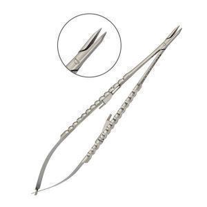 Иглодержатель хирургический прямой Micro Nadelhalter 18 см 40-95DS, HLW