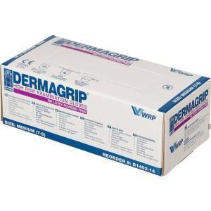 Перчатки латексные High Risk powder free L, 50 шт, Dermagrip