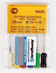 Spreaders 25 мм №15-40, 6 шт, Mani