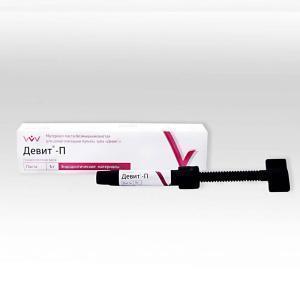 Девит П (3г) паста безмышьяковистая для девитализации пульпы зуба ВладМиВа, Россия