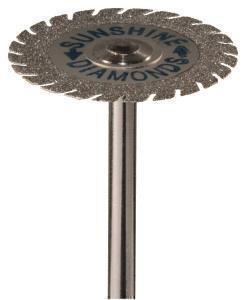 H365F Диск металлический с алмазным напылением, SUPERDIAFLEX, с режущим краем в виде канта с косыми зубчиками, Sunshine