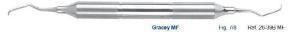 Кюрета Gracey MF 7/8 ручка DELUXE 10 мм экстра легкая 26-39BMF, HLW
