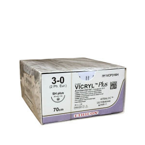 Шовный материал VICRYL Plus 70 см, 36 шт, ETHICON