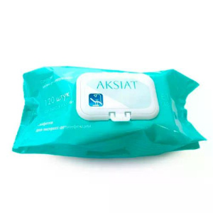 Салфетки для дезинфекции AKSIAT, 120 шт, Вита-Пут
