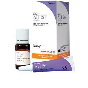 Материал для пломбирования каналов AH 26  silver free, 8 г + 10 г, Dentsply