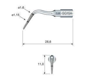 Насадка хирургическая SG15A для NSK VarioSurg