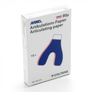 Бумага артикуляционная Hanel U, 80 мкм, 72 л, Coltene
