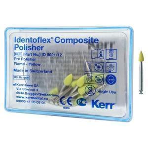 Identoflex™ Composite Polishers желтые, пламя 12 шт, Kerr