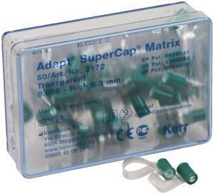 Adapt SuperCap Matrix прозрачные, 6,3 мм/0,05, 50 шт, Kerr