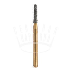 A846KR 314 Бор алмазный для турбинного наконечника "Золотая серия", форма конус с круглым кантом, Sunshine