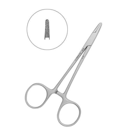 Иглодержатель хирургический Derf 12,5см 20-8