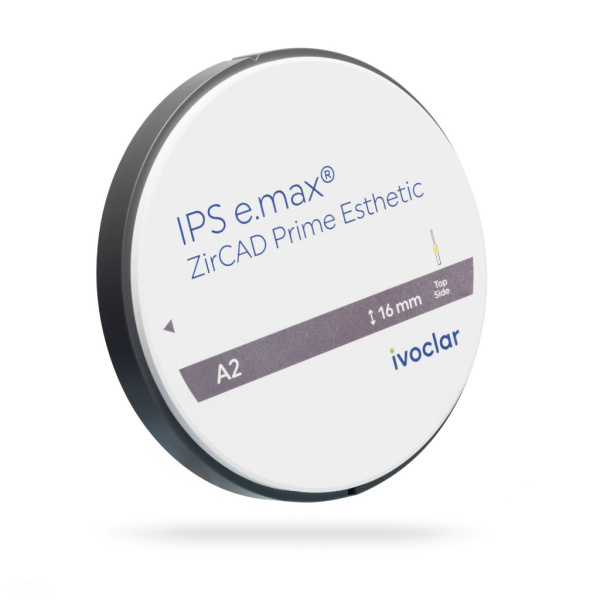IPS e.max ZirCAD Prime Esthetic, A2, 16