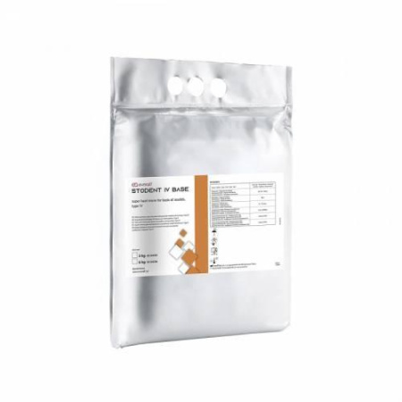 Гипс Стодент Бейз 4 класса цокольный красно-оранжевый 3кг