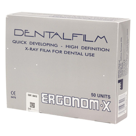Ergonom-X - самопроявляющаяся рентгенпленка (50шт) Dental film S.r.l., Италия