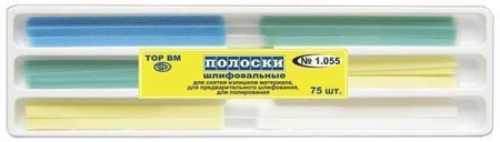 Полоски шлифовальные универсальный набор (3х25шт) №1.055 ТОР ВМ, Россия